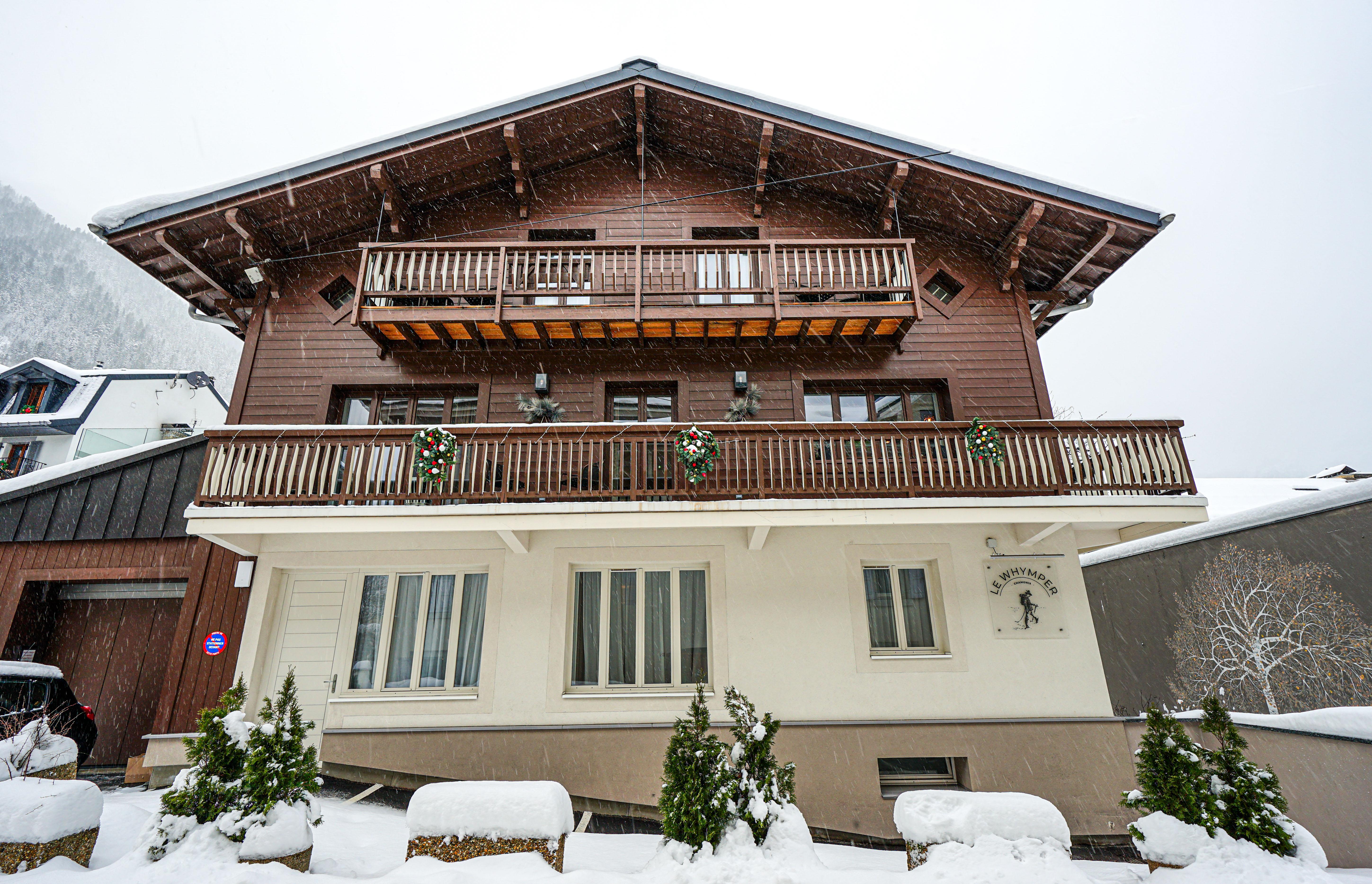 Chalet Hotel Le Whymper Chamonix Exteriör bild