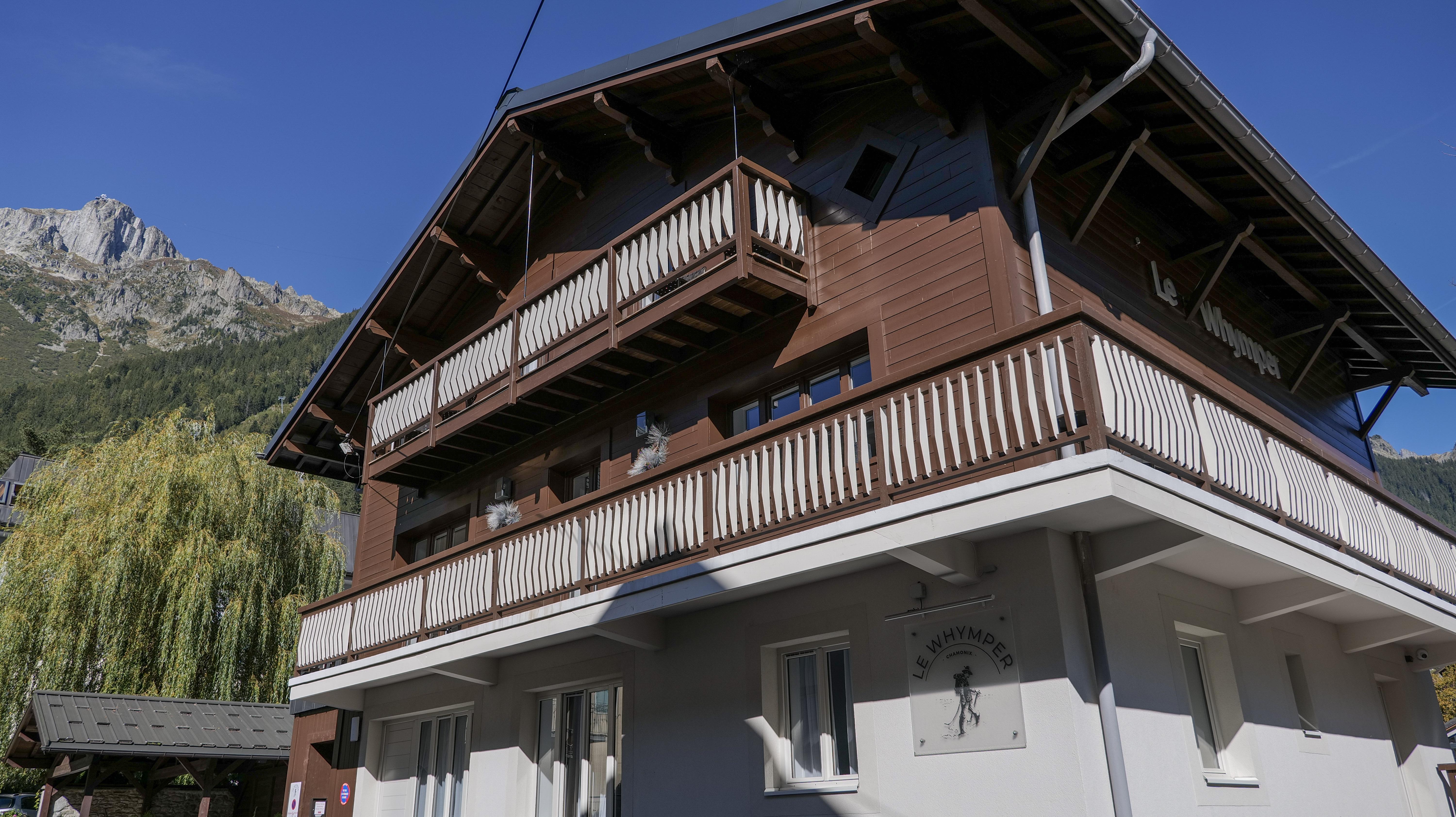 Chalet Hotel Le Whymper Chamonix Exteriör bild
