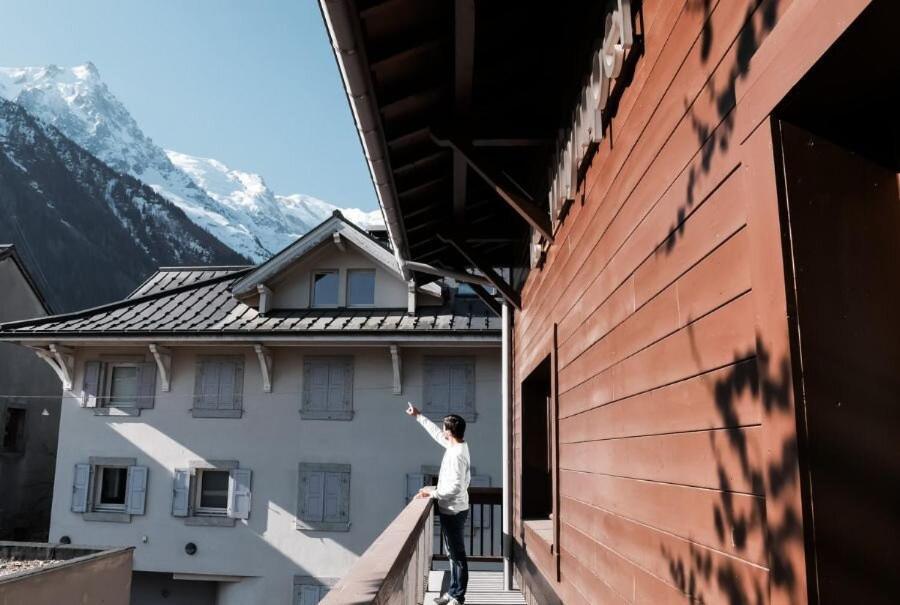 Chalet Hotel Le Whymper Chamonix Exteriör bild